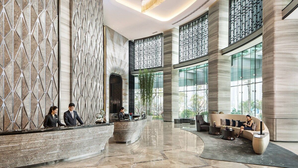 深圳前海华侨城JW万豪酒店大堂