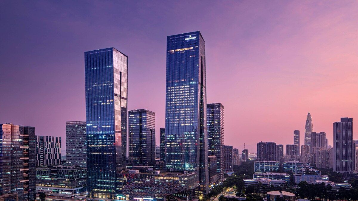 深圳湾万丽酒店外观